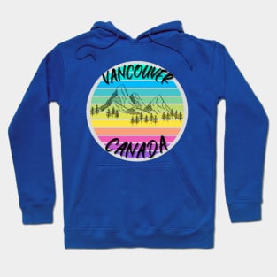 Travel Vancouver Canada Mountains Hoodie